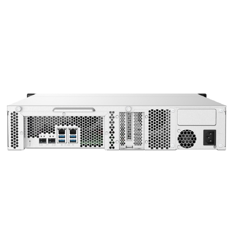 Nas Qnap Ts-832Pxu-Rp-4G/Fuente Redundante/ 8 Bahias Sata Hdd 3,5/Rack 2U/Nucleo Cuadruple 1.7Ghz/4Gb Ddr4 Udimm Ampliable A 16Gb/2 Pto 2,5 Gbe /2 Pto 10 Gbe /Usb 3.2 X4/ Hotswap/ No Incluye Discos