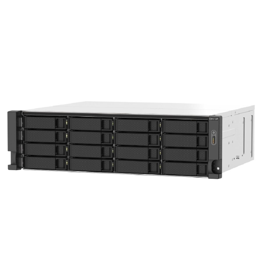 Nas Qnap Ts-1673Au-Rp-16G-Us /Fuente Redundante/ 16 Bahias Sata Hdd 3,5/Rack 3U/Nucleo Cuadruple 2.2 Ghz/16 Gb Ddr4 Udimm Hasta 64Gb/2 Pto 2,5 Lan Gbe /Usb 3.0 X1/ Usb 3.2 X2 /Hotswap/ No Incluye Dis