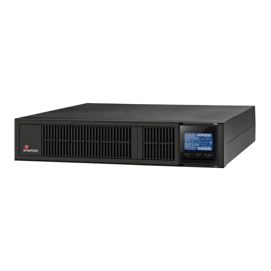 No-Break Smartbitt 2Kva/1800W, On-Line Torre/Rack 2U, Clavija Nema 5-20P, 8 Contactos Tipo Nema 5-15/20R, Slot Para Snmp, Usb - Rs232