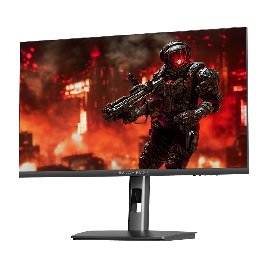 Monitor Gamer Balam Rush Ultra Explorer Mxt27P / 27 Pulg / Plano / Qhd / 165 Hz / Panel Ips / 1 Ms / Ajuste De Altura  E Inclinacion / Vesa / Bocinas Integradas / 5 Botones / Rgb / Negro / Br-940719