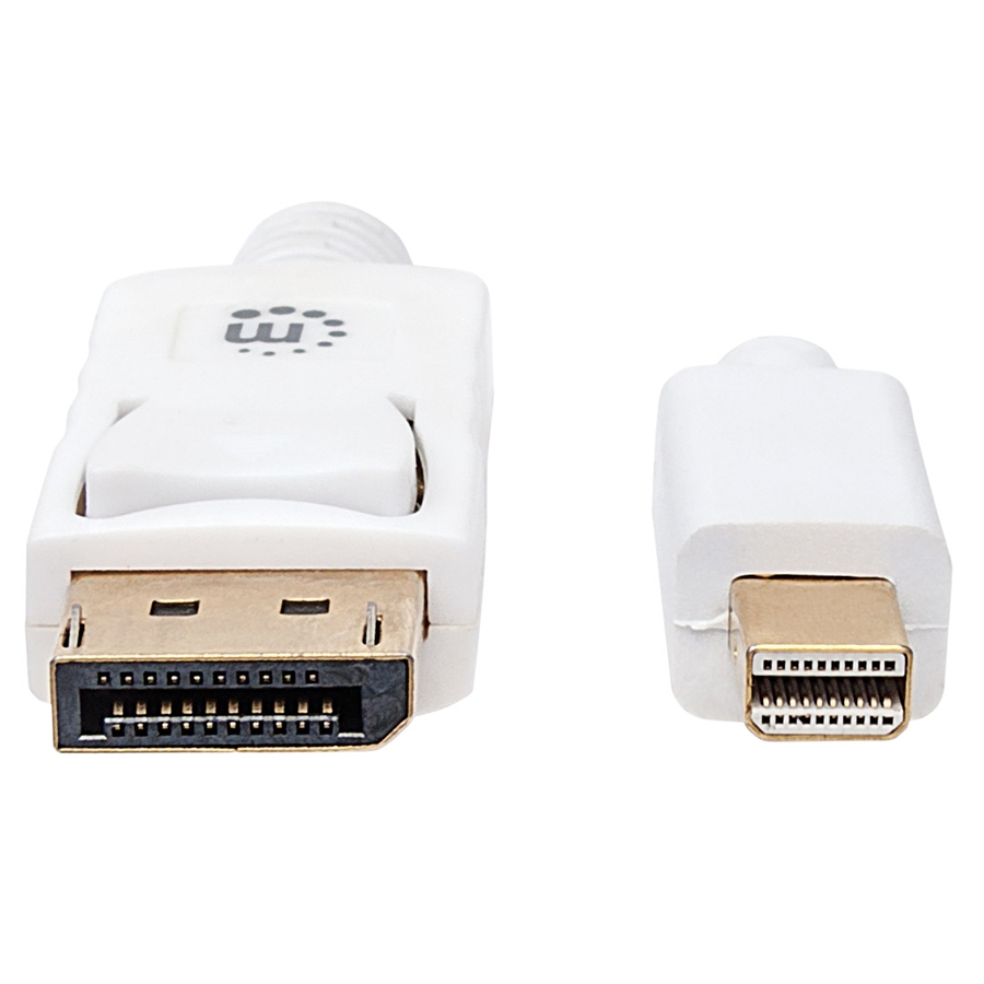 Cable Displayport,Manhattan,324748, - Minidp M-M  2.0M Blanco