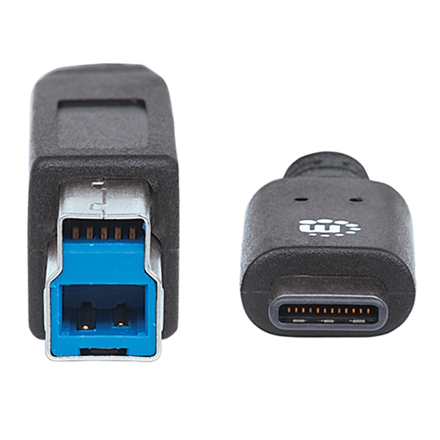 Cable Usb,Manhattan,354998,-C V3.1, C-B 2.0M Negro