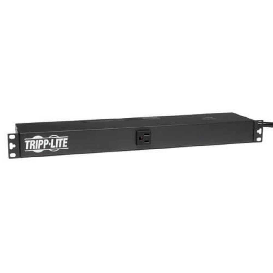 Pdu Tripp-Lite Basico Monofasico De 1.8 Kw, 120V, 13 Contactos Nema 5-15-R, Entrada Clavija Nema 5-15-P, Cable 4.57M (15 Pies), 1U De Rack.