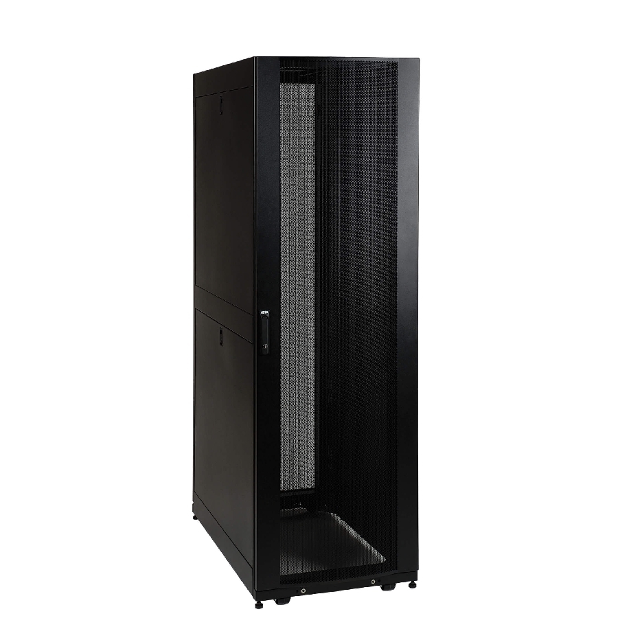 Gabinete Tripp-Lite Smartrack Sr42Ub Para Servidores De Profundidad Estandar De 42U Con Puertas Y Paneles Laterales