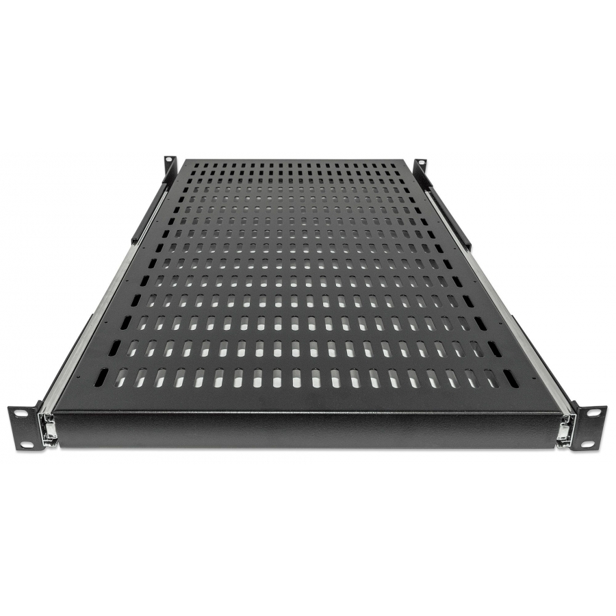 Charola Gabinete 19 Intellinet,712620, 1U, Deslizable, Ajustable 60-80Cm, Ventilada, 35Kg