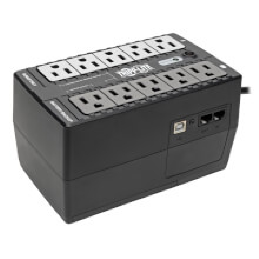 Nobreak Tripp-Lite Eco550Ups Standby Ahorrador De Energia 120V 550Va / 300W, Eco, Usb Y 10 Contactos