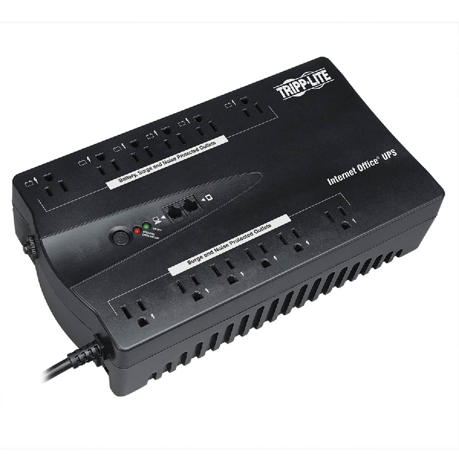 Nobreak Tripp-Lite Internet750U, 450W, 120V 12 Contactos, Usb Ultra Compacto