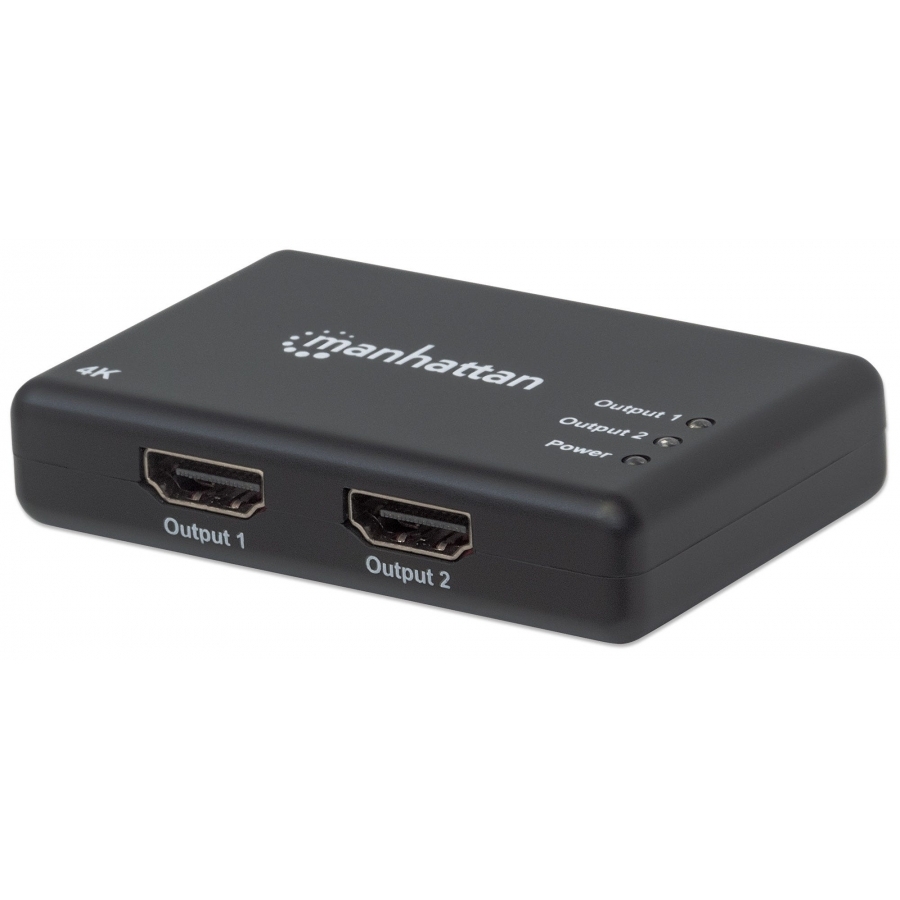 Video Splitter,Manhattan,207669, Hdmi 4K@30Hz, 1 In:2 Out,  Ac