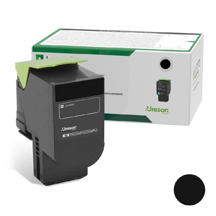 Toner Laser Lexmark / Color Negro / Rendimiento Estandar / 74C4Sk0 / Hasta 7,000 Paginas / 5% De Cobertura / P/Modelos: Cs720De, Cx725Dhe, Cs725De