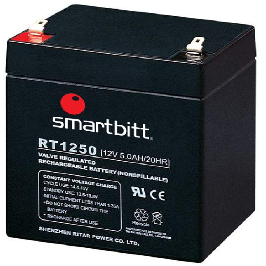 Bateria Smartbitt 12V/5 Ah Compatible Con Sbnb500, Sbnb600 Y Sbnb800