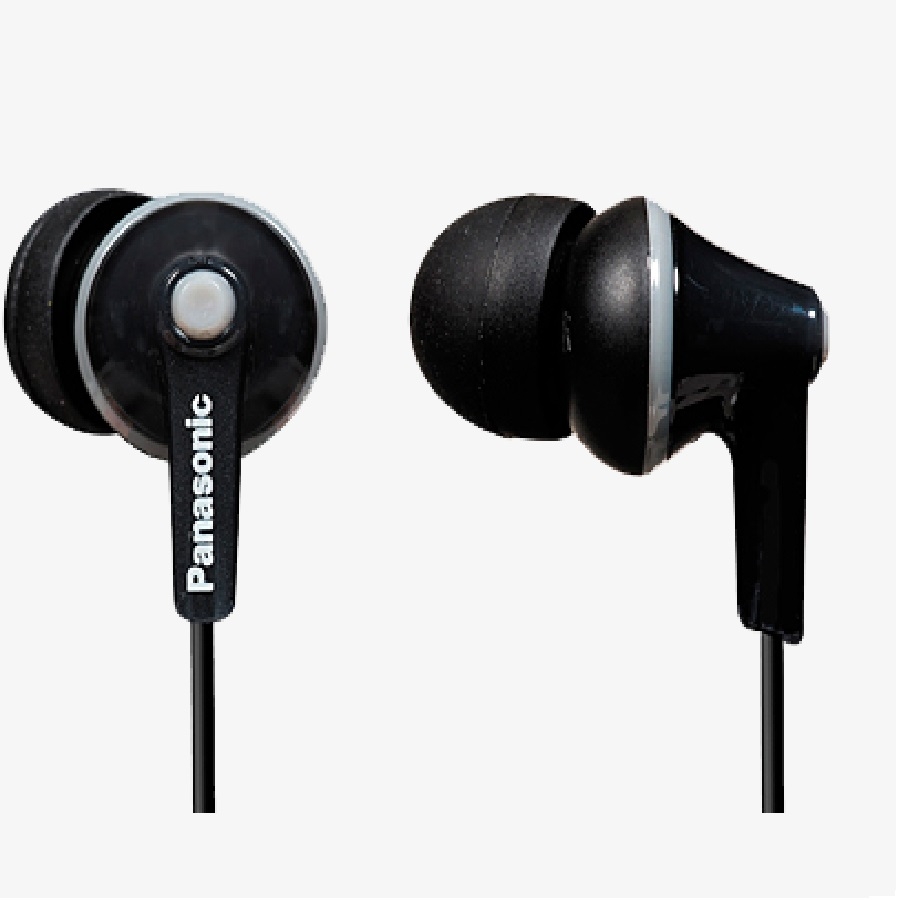Audifonos Tipo Insercion (In-Ear)  Panasonic Rp-Hje125Pp Color Negro Conector 3.5Mm