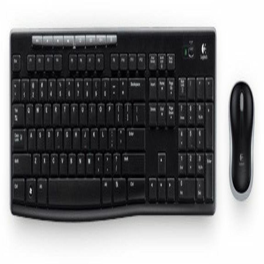 Teclado/Mouse Logitech Mk270 Negro Inalambricos Usb Para Pc