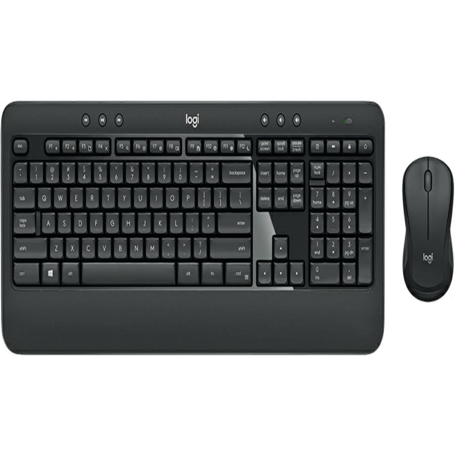Teclado/Mouse Logitech Mk540 Advanced Negro Inalambricos Usb Unifiying Para Pc/Windows/Chrome