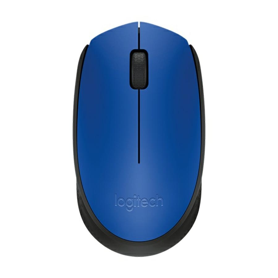 Mouse Logitech M170 Blue-K Optico Inalambrico Mini Receptor Usb Pc/Mac/Chrome.