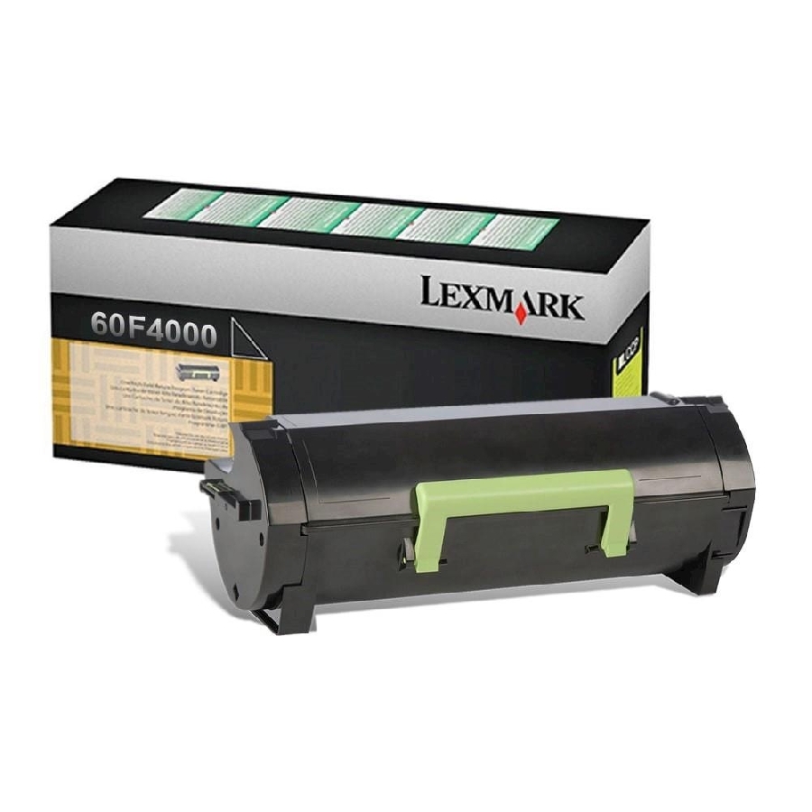 Toner Laser Lexmark 60F4000 Negro, Rendimiento Estandar Hasta 2,500 Paginas, Para Modelos:Mx310 Mx410. Mx510 Mx511 Mx610 Mx611