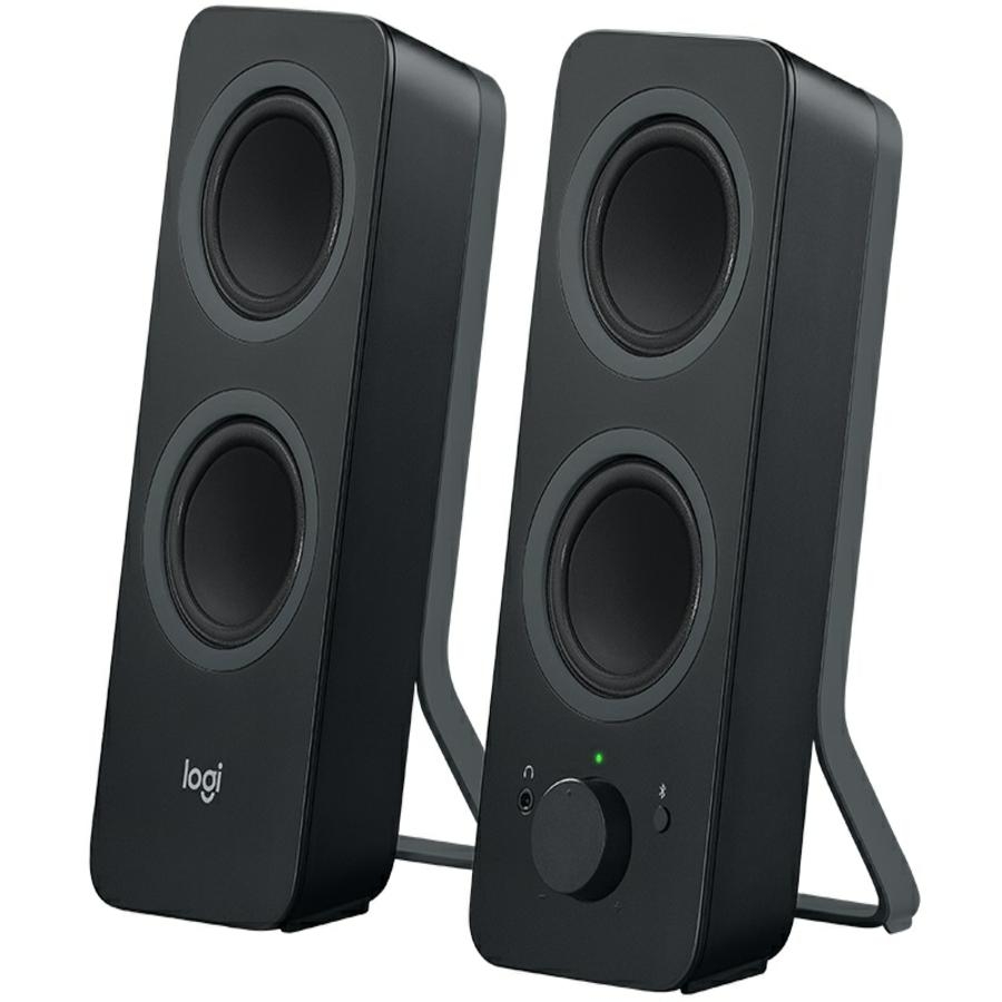 Bocinas Logitech Z207 Negro 2.0 Bluetooth Y Conexion 3.5 Pc/Mac/Mp3