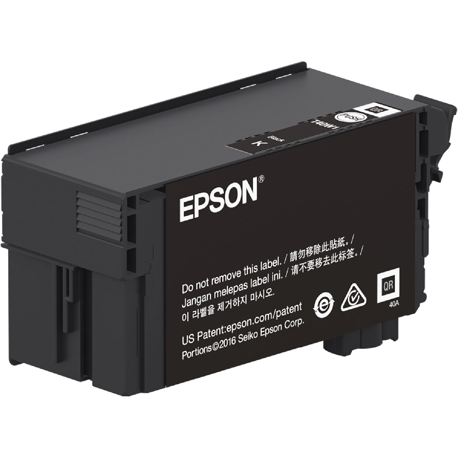 Cartucho Epson Modelo T40W Negro, Para Plotter T3170 (80Ml)
