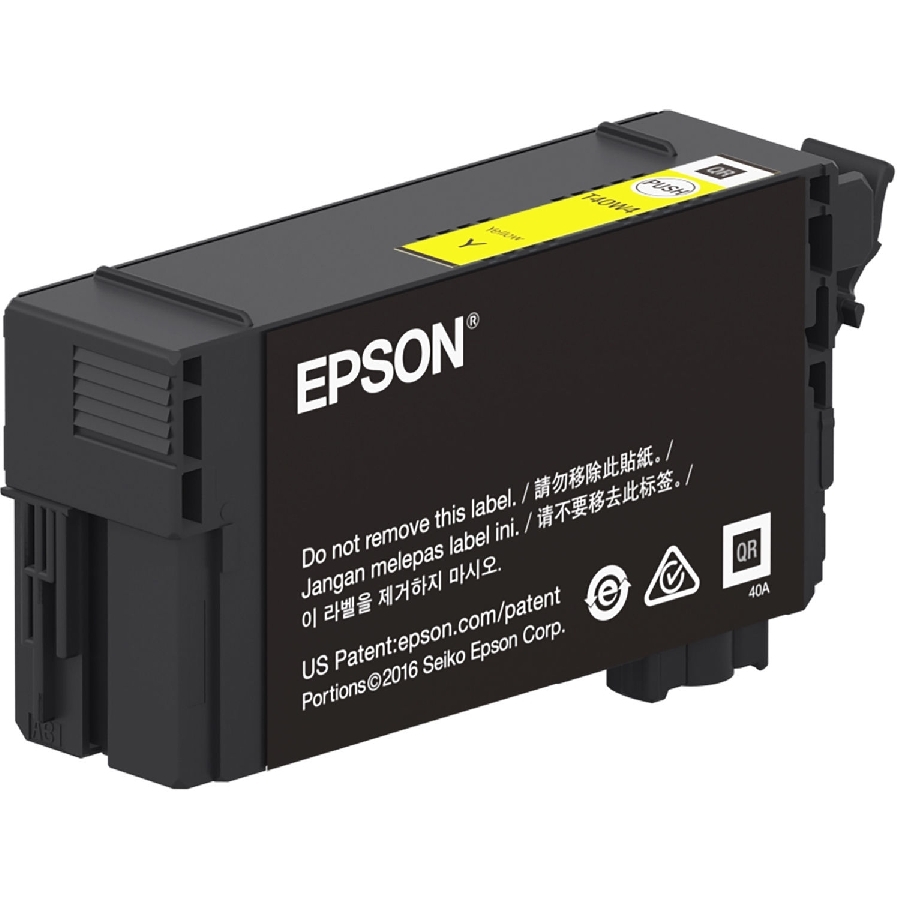 Cartucho Epson Modelo T40W Amarillo, Para Plotter T3170 (50 Ml)