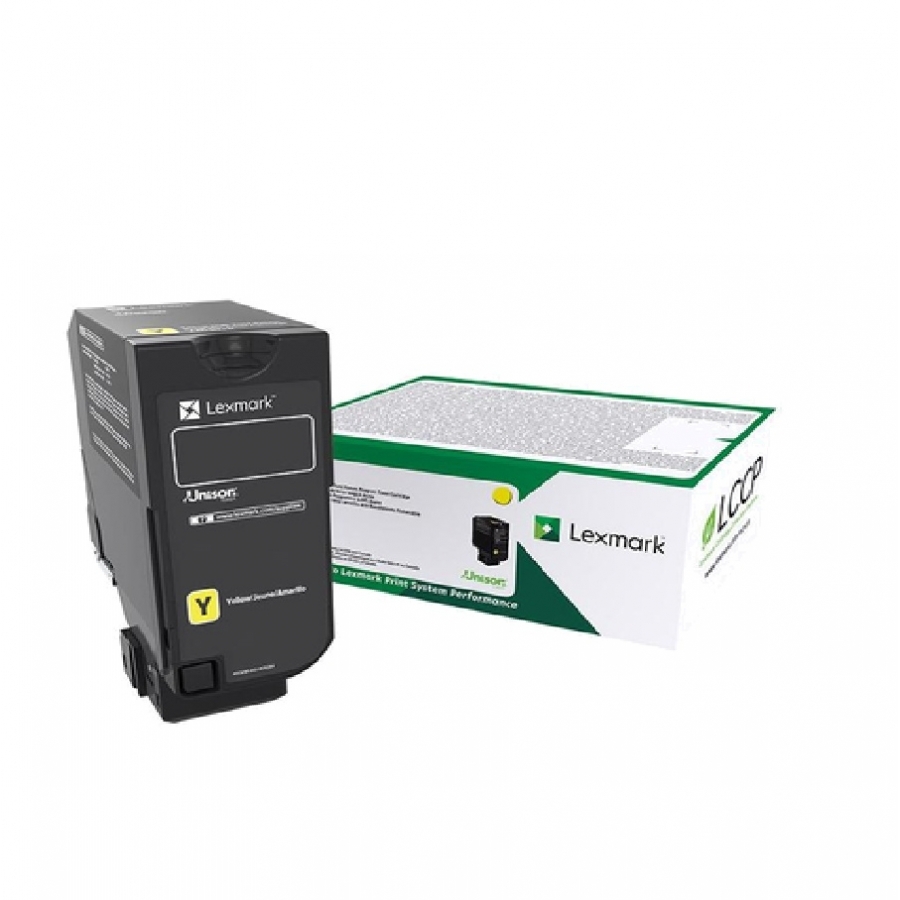 Toner Laser Lexmark / Color Amarillo / Rendimiento Estandar / 74C4Sy0 / Hasta 7,000 Paginas / 5% De Cobertura / P/Modelos:  Cx725Dhe, Cs725De, Cs720De