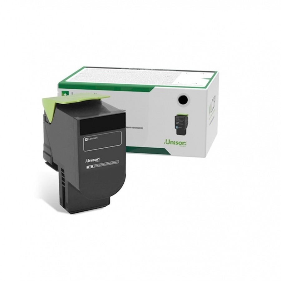 Toner Laser Lexmark/ Color Negro / Rendimiento Estandar/ 78C40K0 / Hasta 2,000 Paginas / 5 De Cobertura / P/Modelos Cx622Ade, Cs421Dn, Cs521Dn, Cx625Adhe Cx522Ade, Cs622De, Cx421Adn