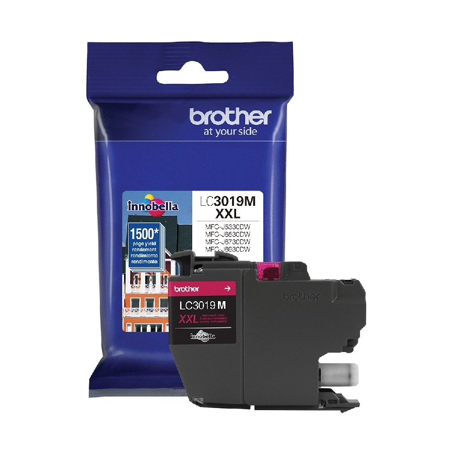 Cartucho De Tinta Magenta Brother Lc3019M De Alto Rendimiento 1500 Paginas Al 5 De Cobertura