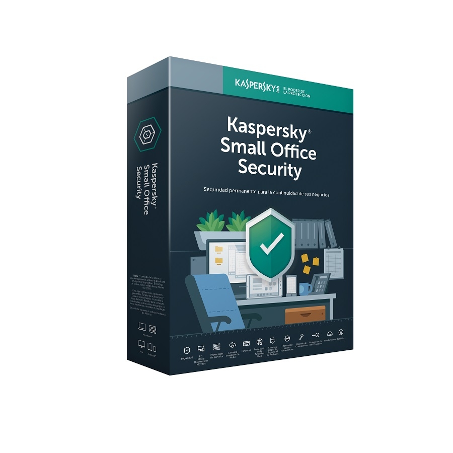 Kaspersky Small Office Security 10 Usuarios 1 Server / 1 Año / Caja