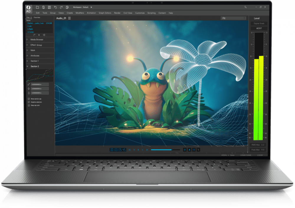 Laptop Dell Precision 5570 15.6" Full HD, Intel Core i9-12900H 2.40GHz, 32GB, 1TB SSD, NVIDIA RTX A2000 Windows 11 Pro 64-bit, Español, Plata