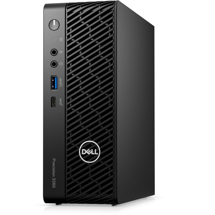 Workstation Dell Precision 3260, Intel Core i5-12500 2.10GHz, 16GB, 256GB SSD, NVIDIA T400, Windows 11 Pro 64-bit