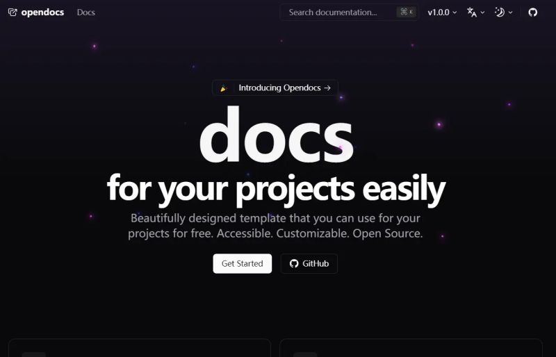 Opendocs Support For Project Documentation - Premium Dark Wallpaper Gallery - Ultra HD