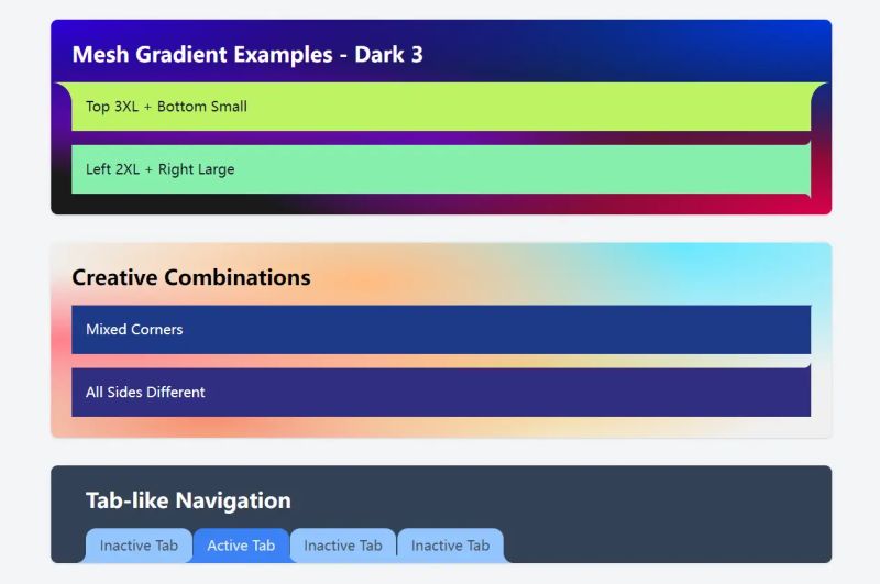 Apply Outer Rounded Corners To Tailwind Css Elements - Incredible Light Wallpaper - 8K