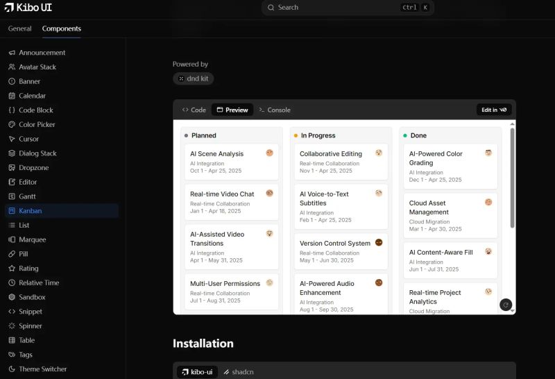 Kibo Ui Advanced Open Source Components For Shadcn Ui Steemhunt - Mountain Backgrounds - Perfect HD Collection