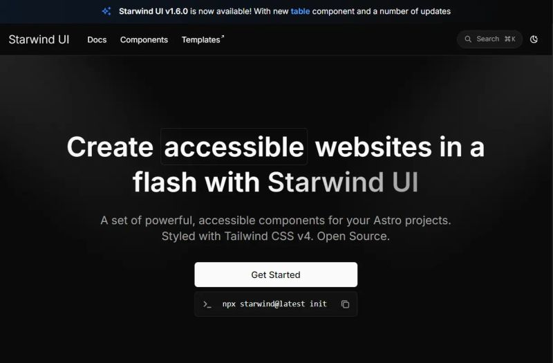 Accessible Astro A Ui Component Library Componentlibraries - Premium Minimal Image Gallery - Mobile