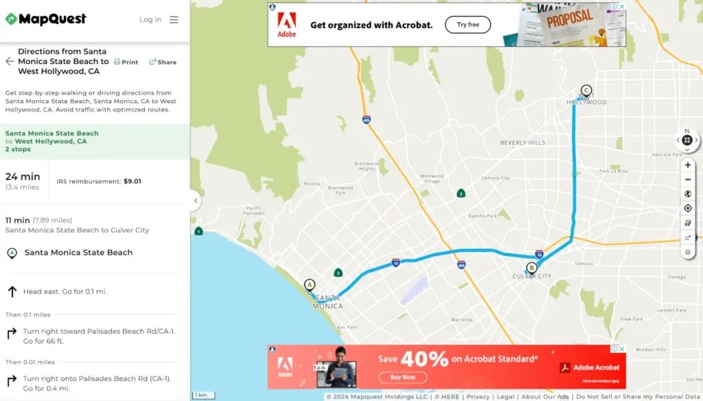 A Complete Guide To MapQuest Route Planner In 2026 NextBillion Ai Review Directions MapQuest