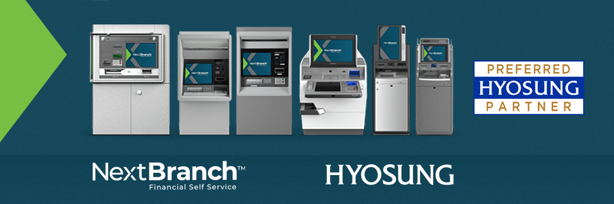 NextBranch selected by Hyosung as the Exclusive Authorized Full-Service Dealer for Five Western States