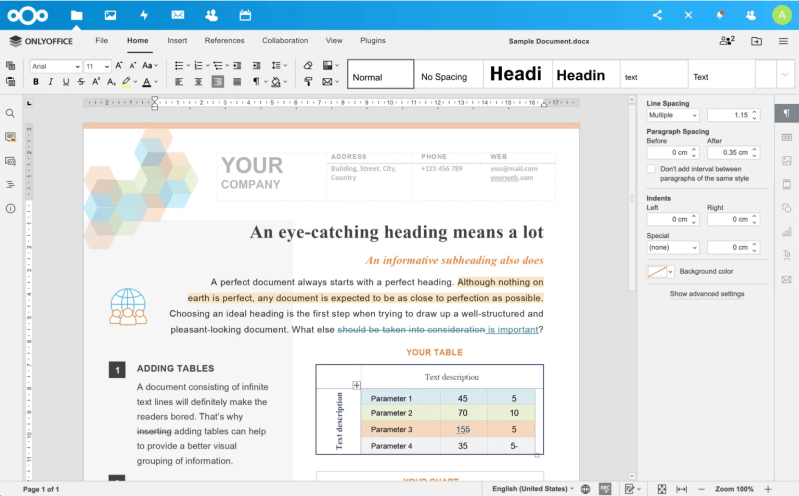 Only Office Nextcloud - Space Picture Collection - High Resolution Quality