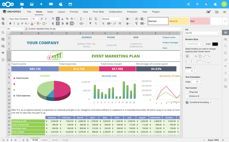 Only Office Nextcloud - Download Classic Sunset Photo | Full HD