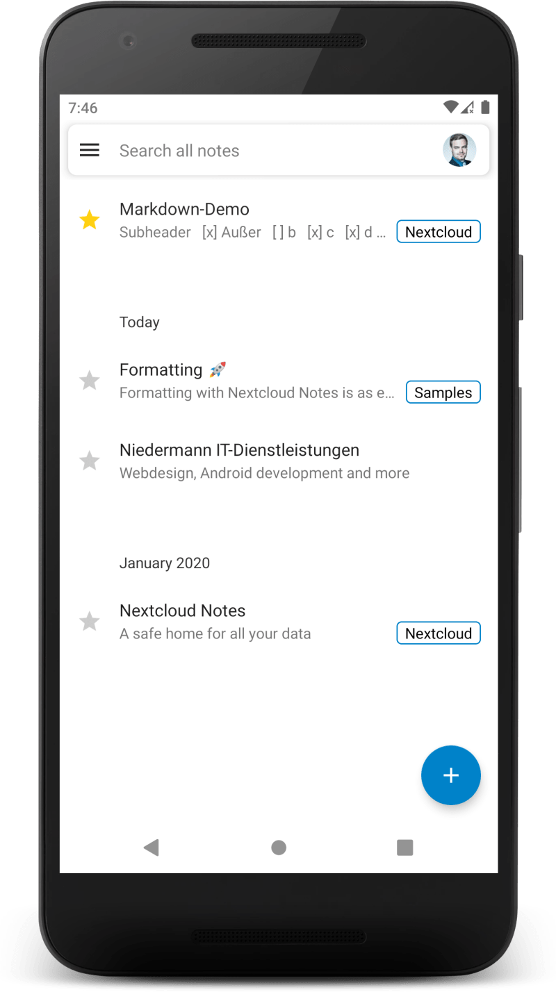 Nextcloud Notes Brought To You For Your Nextcloud Server Android And - Beautiful Retina Nature Designs | Free Download