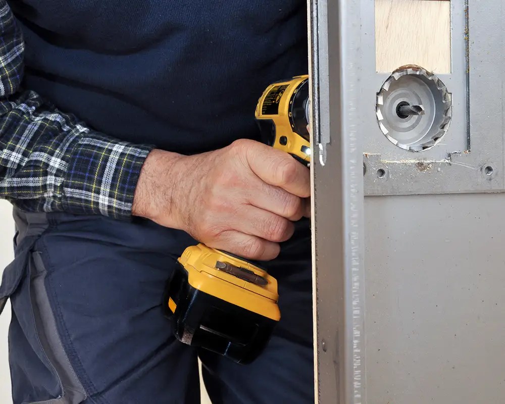 Fresh Installation on door