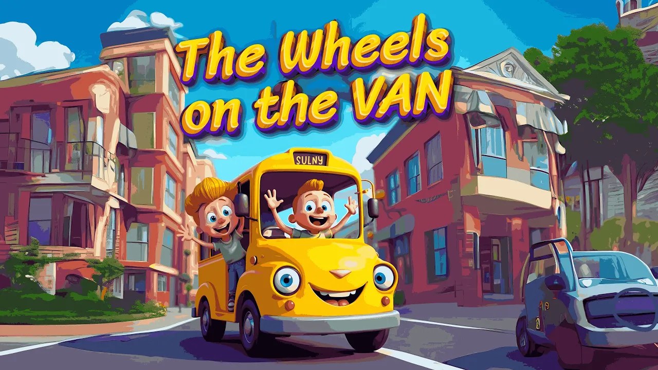 the wheels on the van twin twinkle rhymes