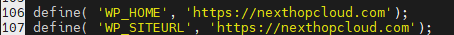 wp config snippet