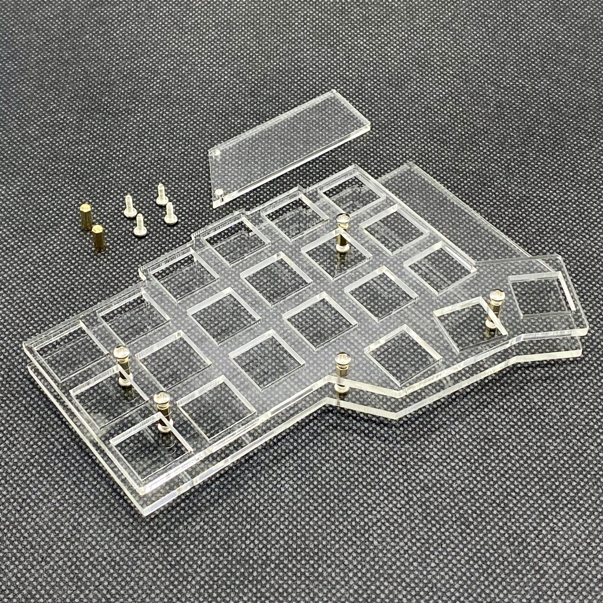 Corne v3 Acrylic Sandwich Case Kit › Next Keyboard Club