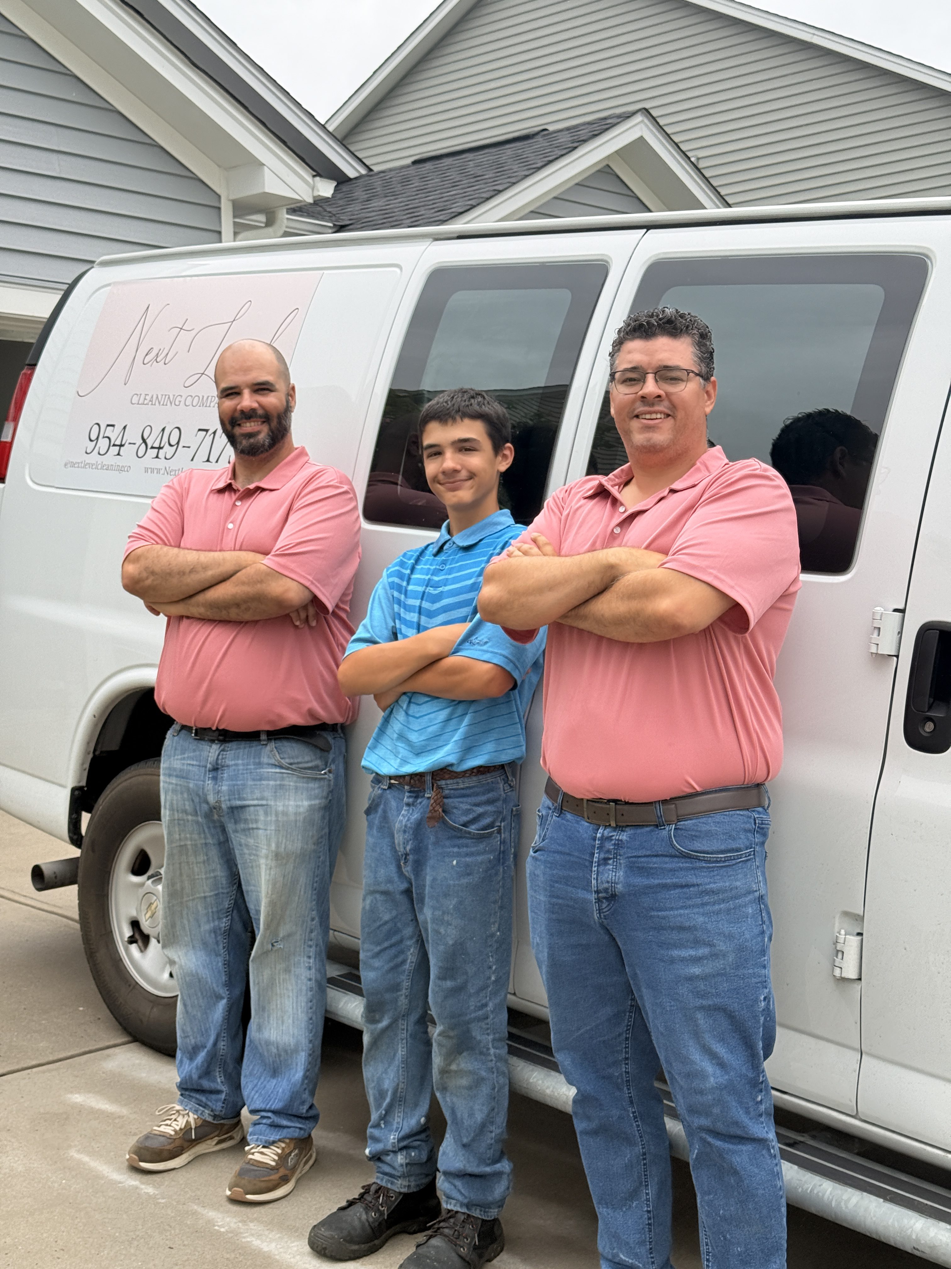 The Next Level Cleaning Company team