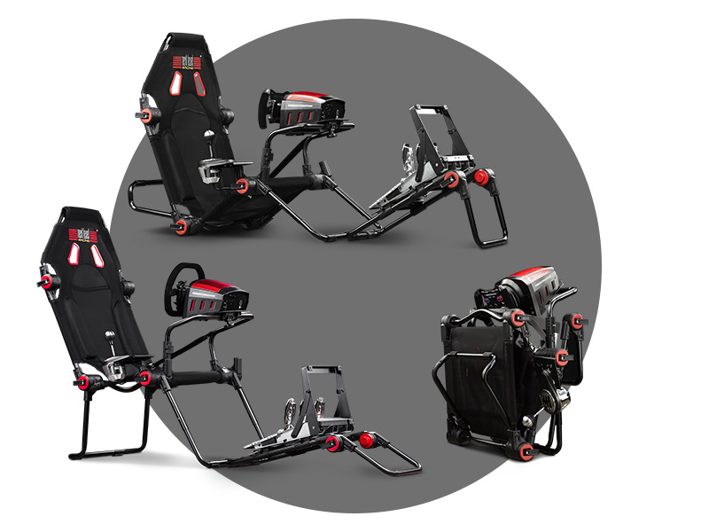 Next Level Racing F-GT LiteFoldable Simulator Cockpit NLR