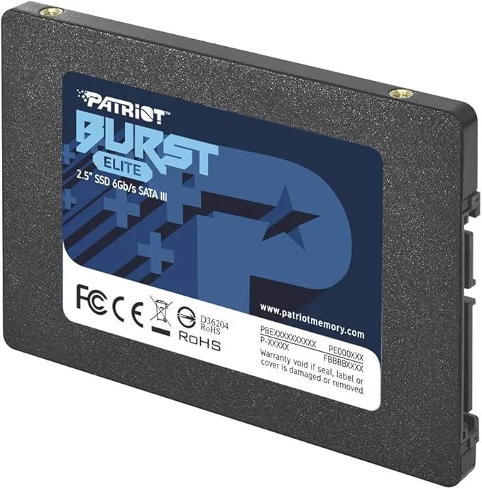 Unidad SSD Patriot Memory Burst Elite SATA 3 240GB SSD 2.5"