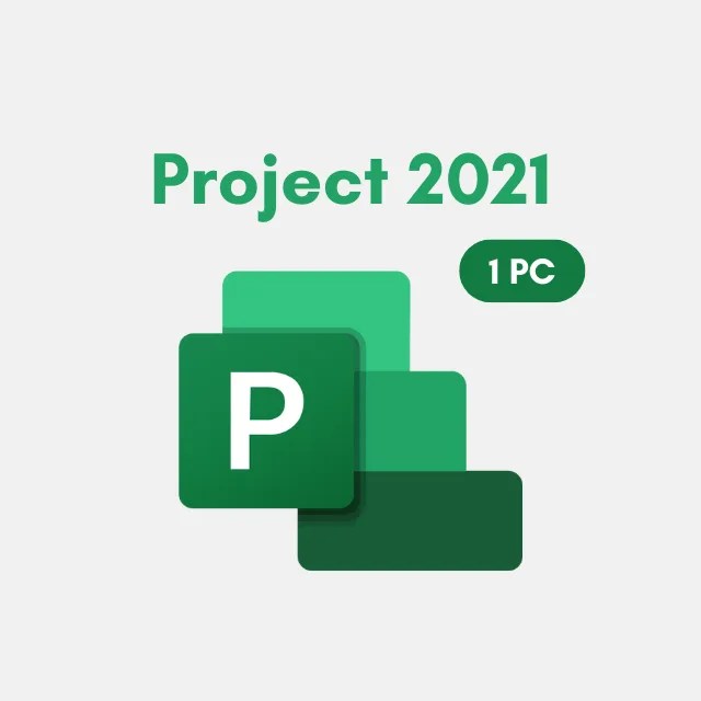 Microsoft Project 2021 1 PC