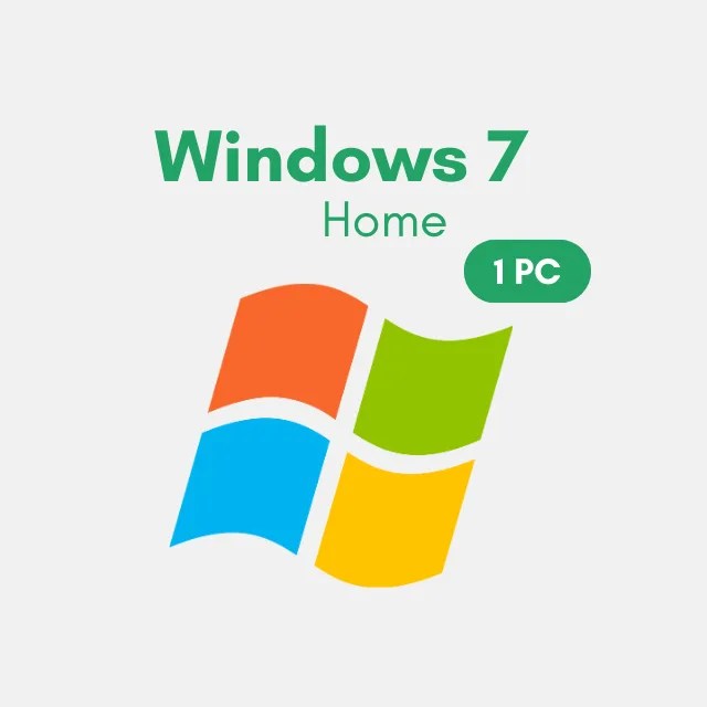 Microsoft Windows 7 Home Premium 1 PC