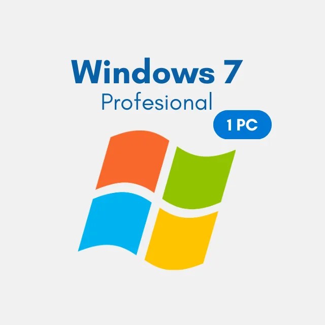Microsoft Windows 7 Professional 1 PC