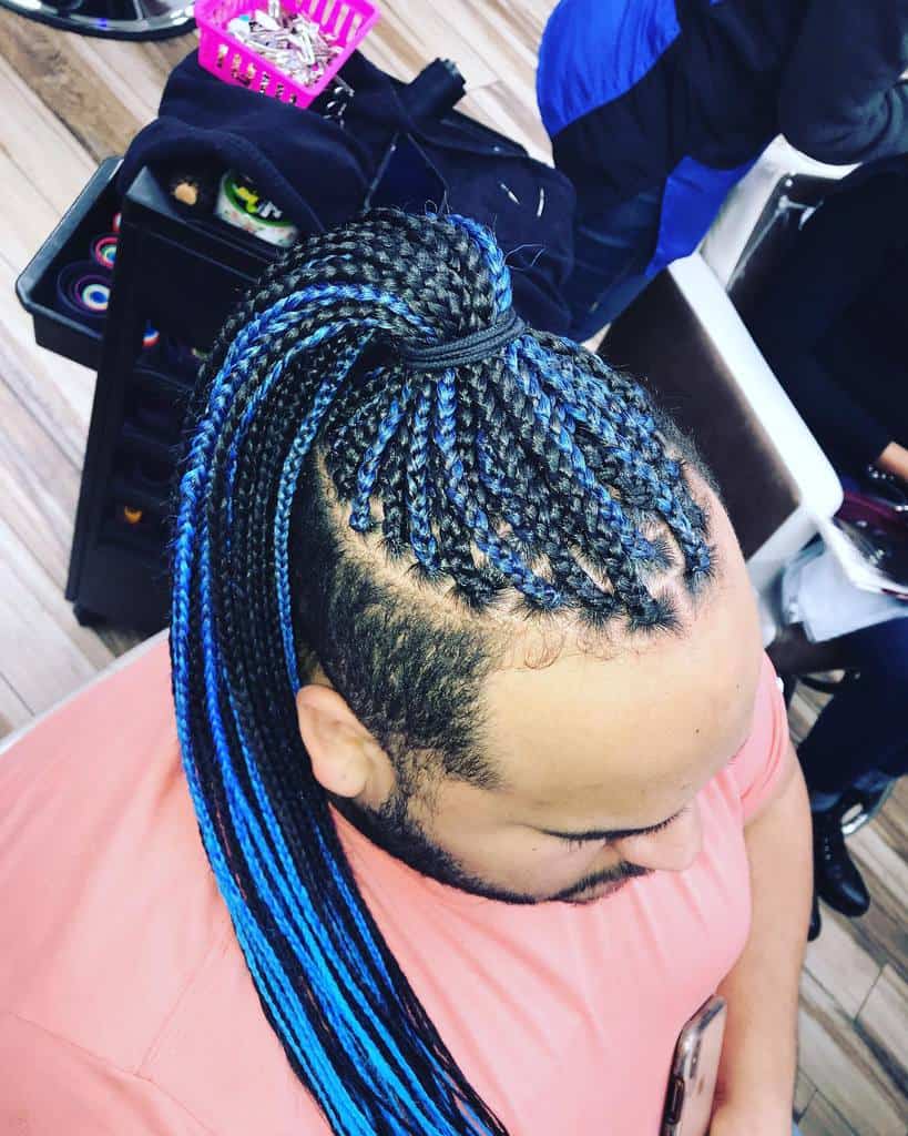 images Colorful Box Braids Men 11 best box braids hairstyles for men