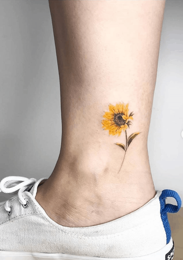 135 Sunflower Tattoo Ideas Best Rated Designs In 2020