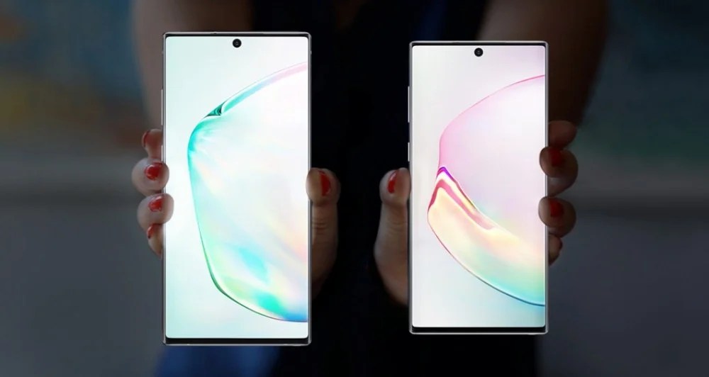 Samsung Galaxy Note 10 and Note 10+